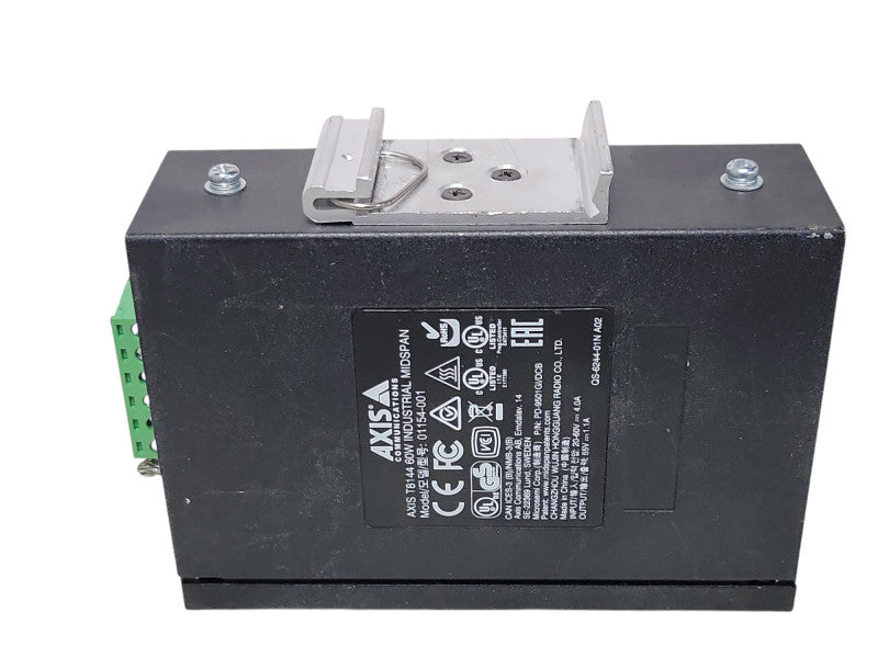 Axis T8144 60W Industrial Midspan PoE Injector, 20-60VDC Input 01154-001  Q_