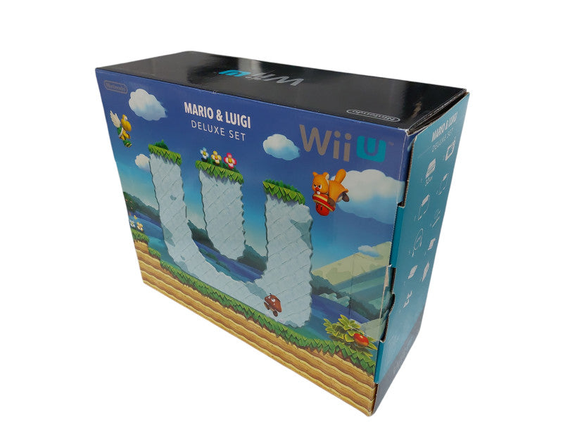 Nintendo Wii U 32GB Black Console & Handheld Set Screen Model:WUP-101 in Box =