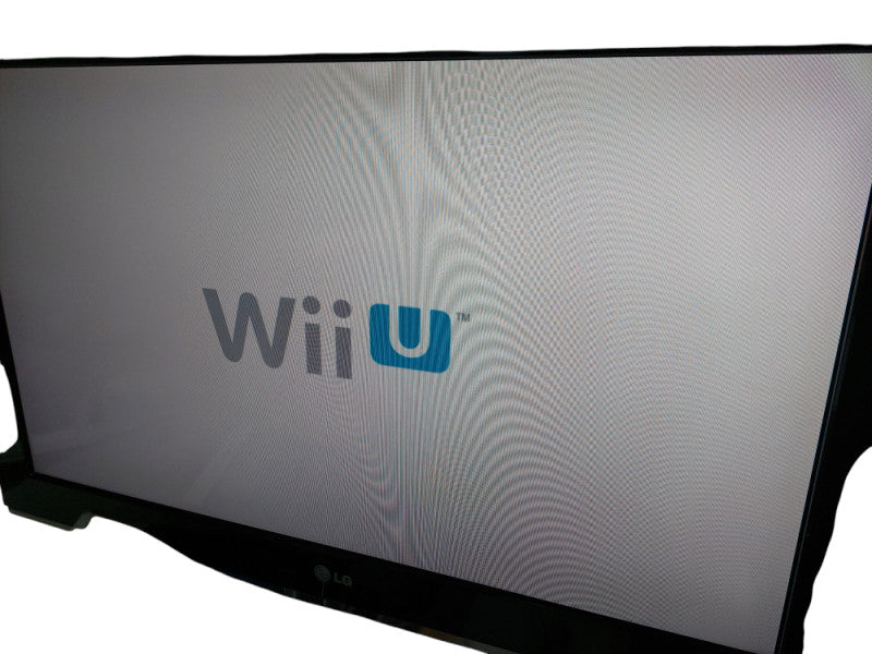 Nintendo Wii U 32GB Black Console & Handheld Set Screen Model:WUP-101 in Box =