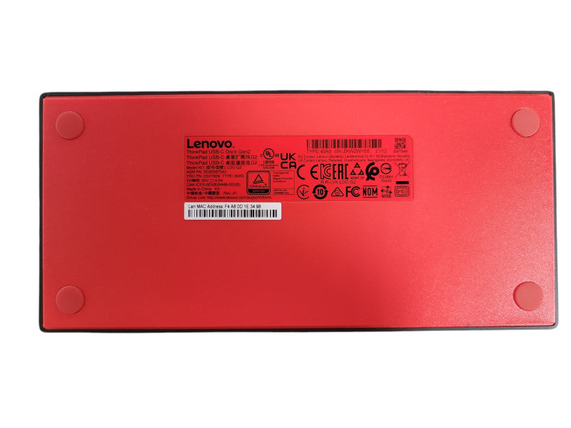Lenovo ThinkPad USB-C Gen 2 Docking Station LDC-G2 Type 40AS !