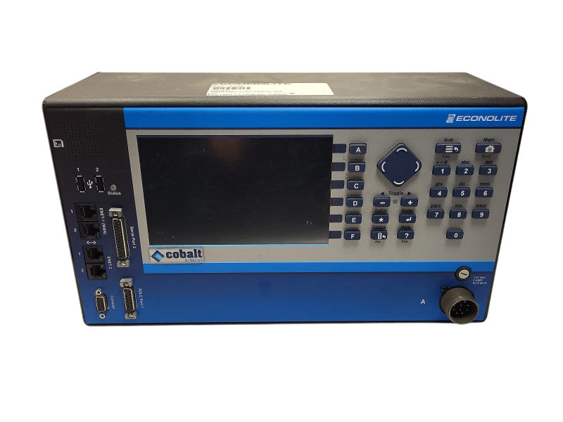 ECONOLITE COBALT TRAFFIC CONTROLLER COB11100110000 READ $