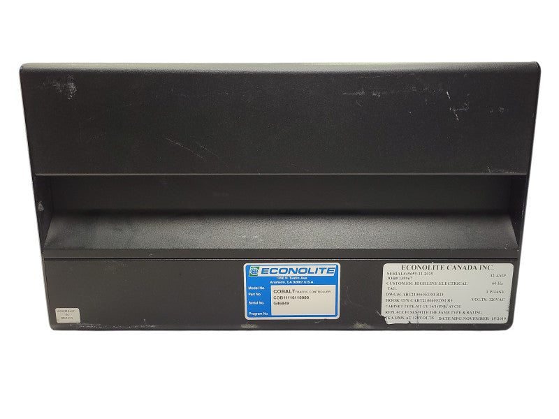 ECONOLITE COBALT TRAFFIC CONTROLLER COB11100110000 READ $