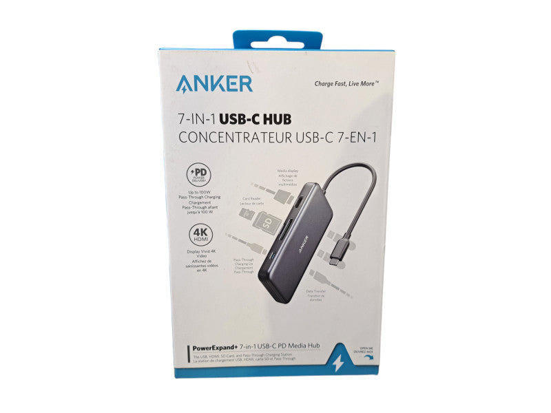 ANKER PowerExpand+ 7-in-1 USB-C PD Media Hub (A8346)
