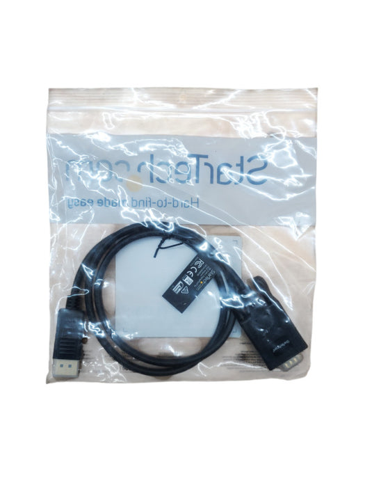 StarTech DP to VGA Display Adapter | 0.9m/3ft | DP2VGAMM3B | New Q