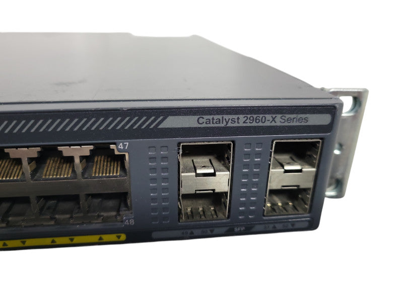 Cisco WS-C2960X-48FPS-L V01 | 48 Port Gigabit PoE+ 740W Switch | 4x SFP !