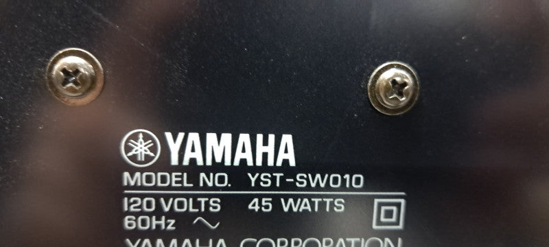 Yamaha YST-SW010 Powered Subwoofer Only