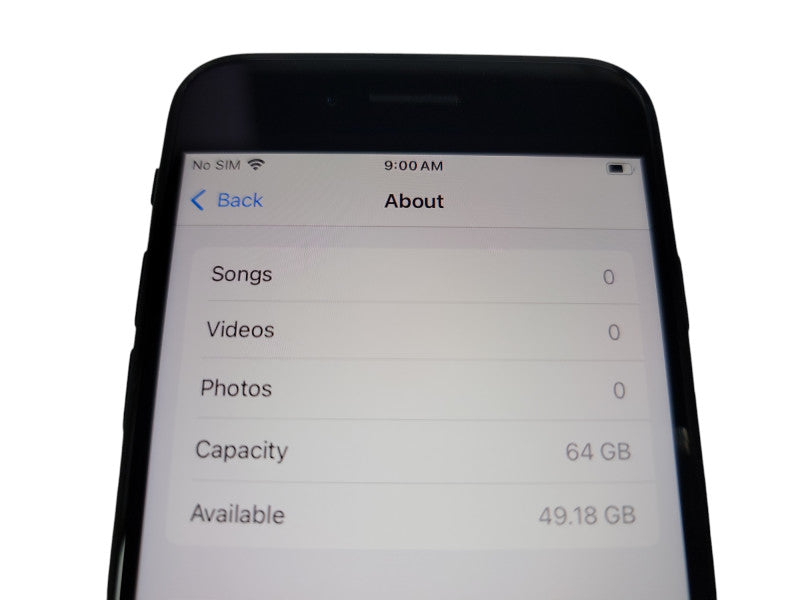 Apple iPhone SE 3 - 64 GB - Black [A2595] (