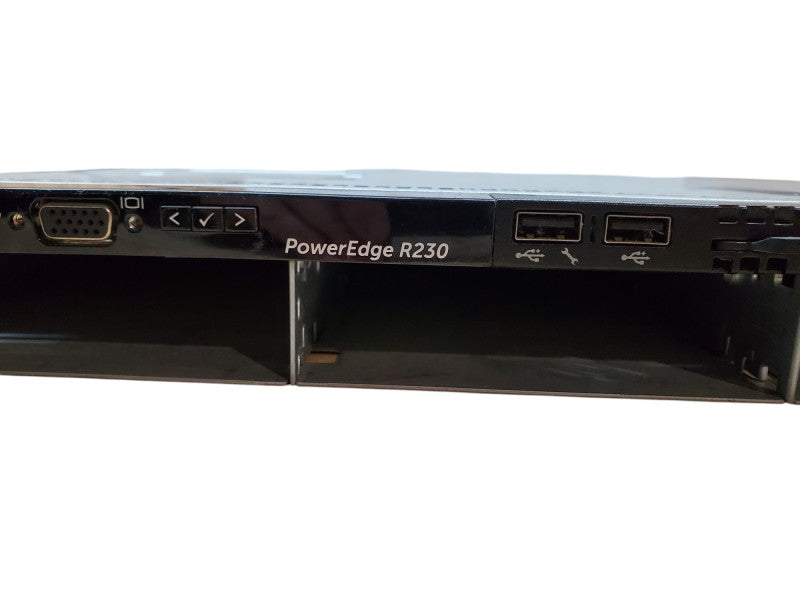 Dell PowerEdge R230 | 1x Xeon E3-1270 v6 | 16GB DDR4 | No HDD | PERC H330