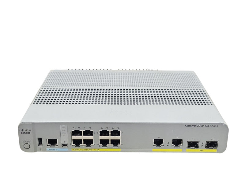 Cisco Catalyst 2960-CX 8-port PoE  Managed Switch WS-C2960CX-8PC-L _