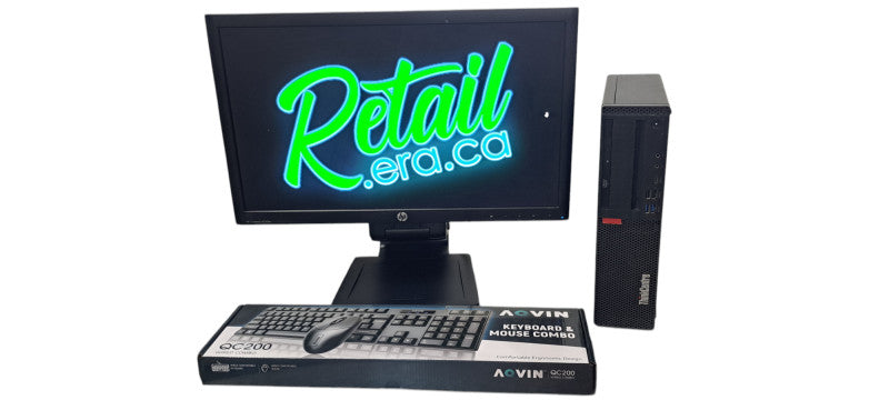 Full PC Set: Thinkcentre i3-8100 CPU|16GB RAM|256GB SSD|Monitor & Accesories