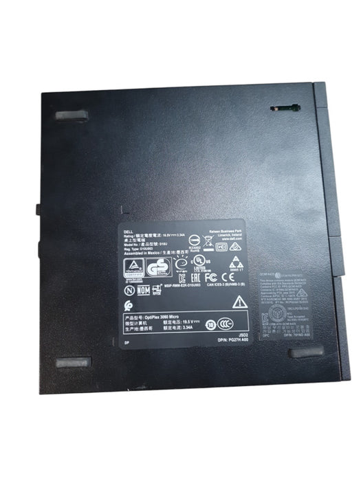 Dell Optiplex 3060 USFF | i3-8100T @ 3.1GHz | 8GB DDR4 | No HDD/OS