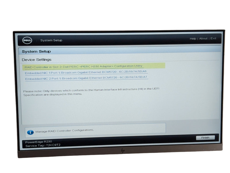 DELL PowerEdge R230 Intel Xeon E3-1270 v6 16GB RAM H330 RAID   Q-