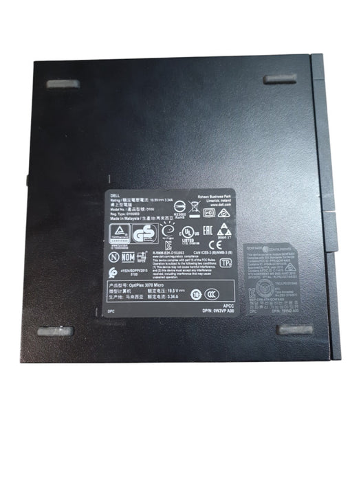 Dell Optiplex 3070 USFF | i3-9100T @ 3.1GHz | 8GB DDR4 | No HDD/OS