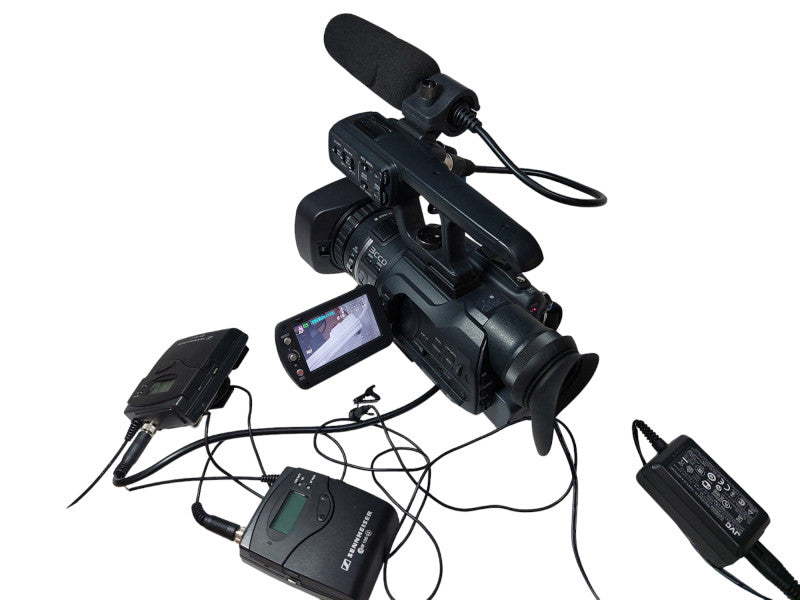 JVC Camera Model: GY-HM100C Pro HD 3CCD Fujinon Zoom Lens f=3.7mm-37mm 1:1.8  =