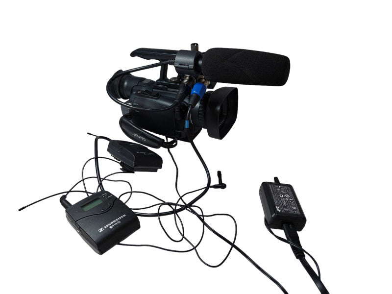JVC Camera Model: GY-HM100C Pro HD 3CCD Fujinon Zoom Lens f=3.7mm-37mm 1:1.8  =