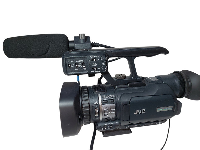 JVC Camera Model: GY-HM100C Pro HD 3CCD Fujinon Zoom Lens f=3.7mm-37mm 1:1.8  =