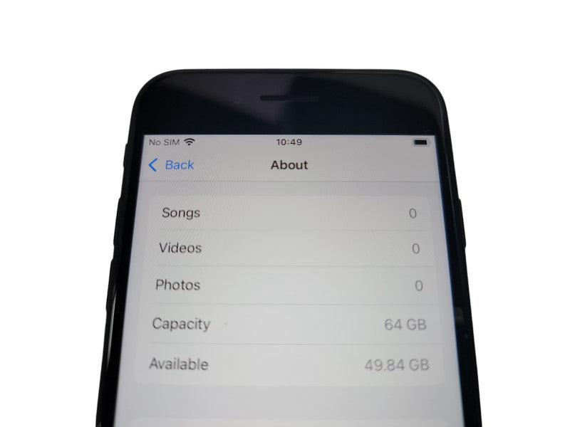 Apple iPhone SE 2 - 64GB - Black [A2275] (