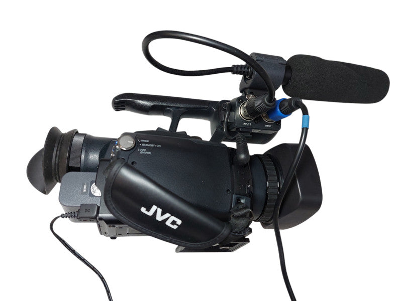 JVC Camera Model: GY-HM100C Pro HD 3CCD Fujinon Zoom Lens f=3.7mm-37mm 1:1.8  =