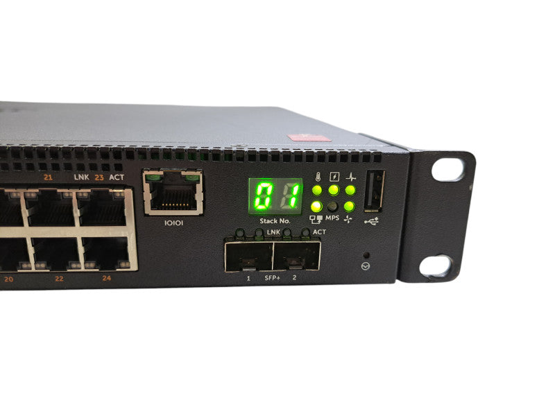 Dell N2024P E05W | 24-Port Gigabit PoE Managed Switch w/ 2x 10G SFP+