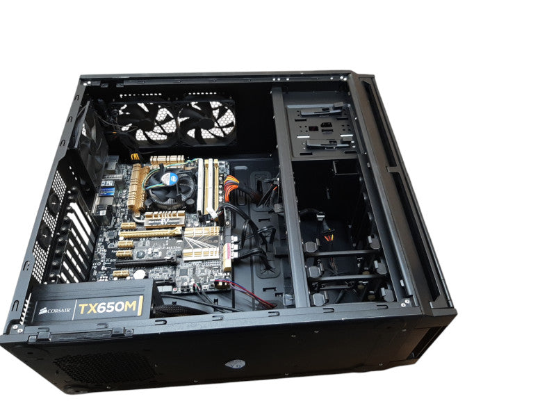 Custom Antec, i7-4770, 16GB RAM, Asus Z87-Deluxe, Corsair TX650 PSU, READ