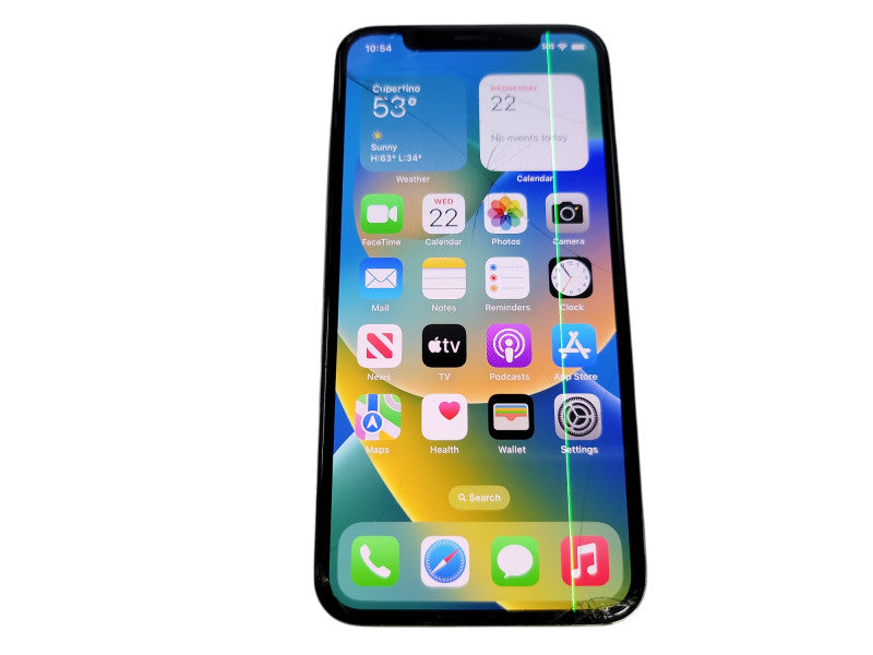 Apple iPhone X - 64GB - Silver [A1901 | Read] (