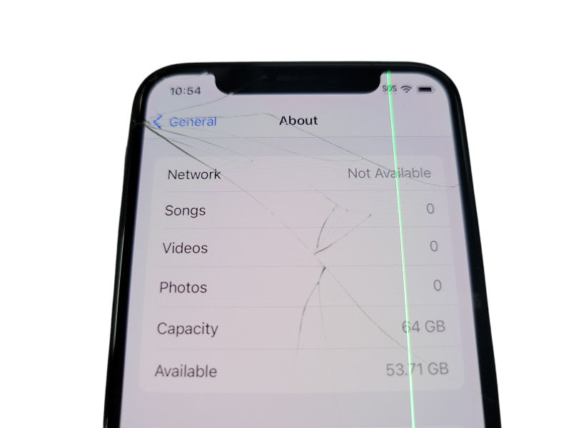 Apple iPhone X - 64GB - Silver [A1901 | Read] (