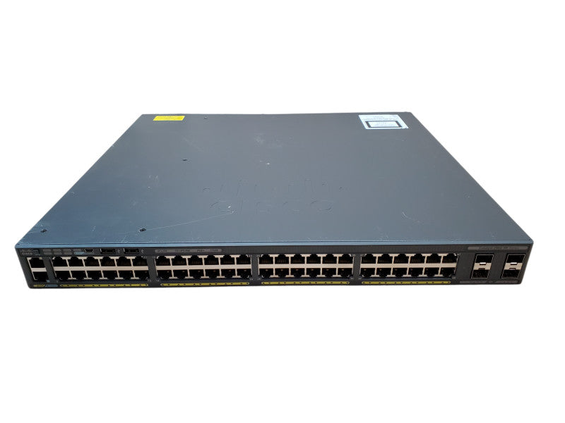 Cisco WS-C2960XR-48LPS-I V02 | 48-Port Gigabit PoE+ 370W Switch w/ 1x 640WAC Q