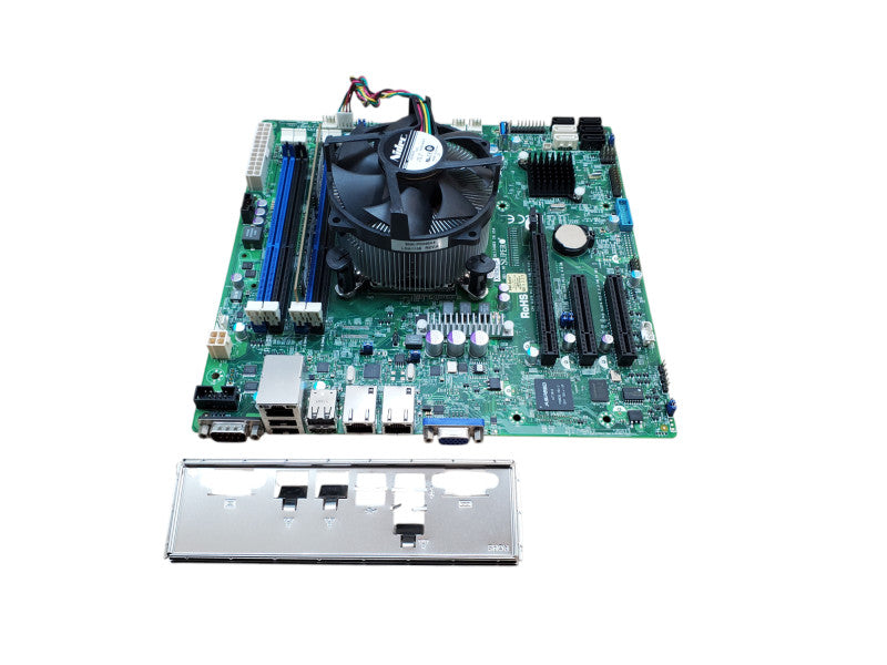 SuperMicro X10SLL-F Motherboard | E3-1220 v3 | 8GB DDR3 | w/ I/O