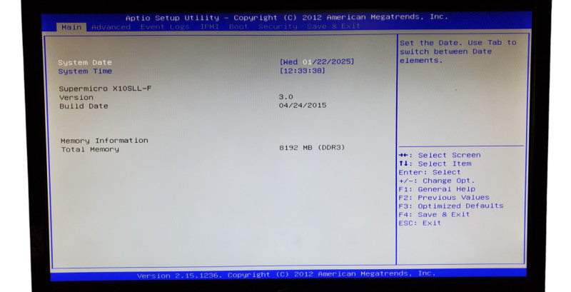 SuperMicro X10SLL-F Motherboard | E3-1220 v3 | 8GB DDR3 | w/ I/O