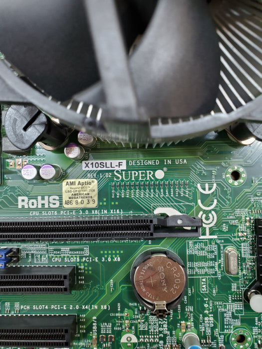 SuperMicro X10SLL-F Motherboard | E3-1220 v3 | 8GB DDR3 | w/ I/O
