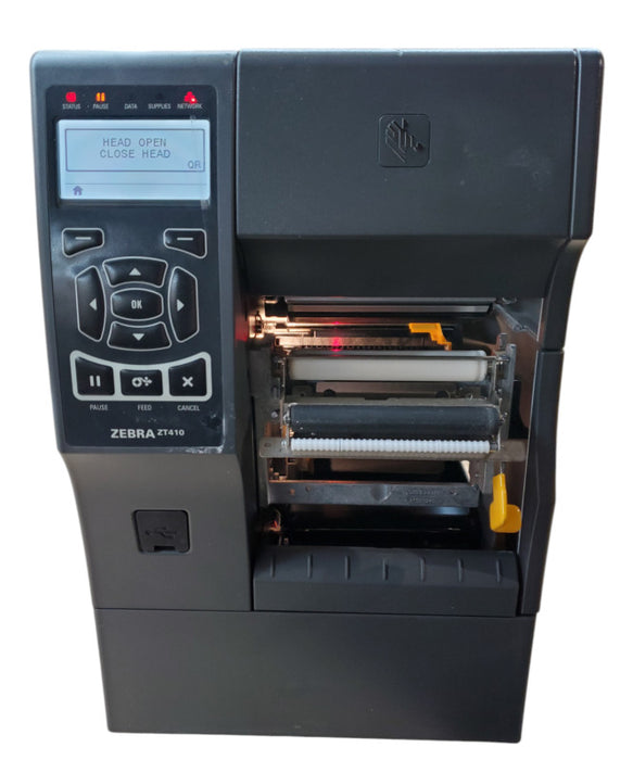 Zebra ZT410 Industrial Thermal Transfer Printer | *READ*