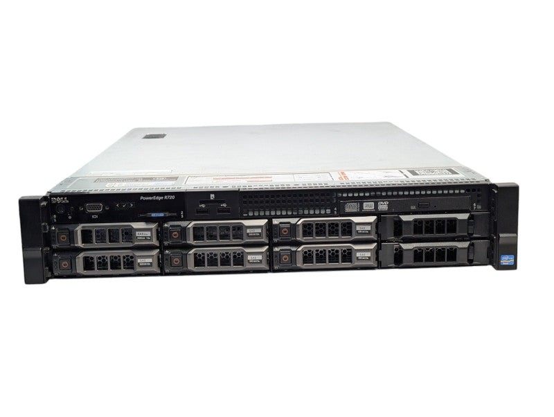 DELL PowerEdge R720 2x Intel Xeon E5-2680 v2 128GB RAM H710 mini RAID  -