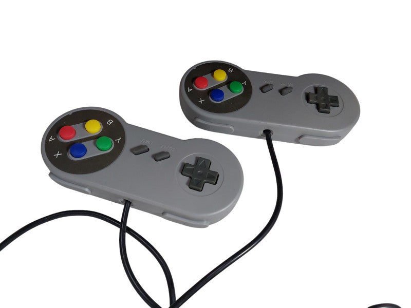 Bundle of 2 No Name No Model USB Fake Super Nintendo Controllers  =