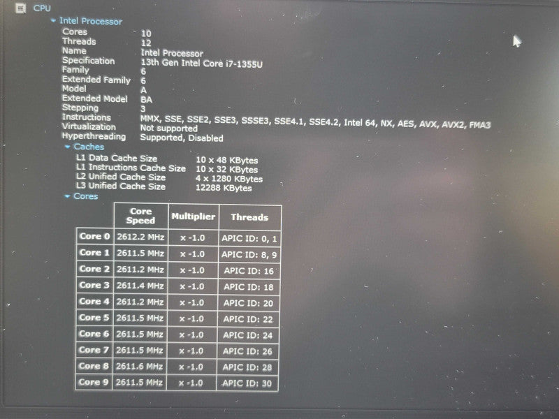 HP ProBook 440 G10| i7-1355U| 16GB RAM| 256GB SSD  β Lap200
