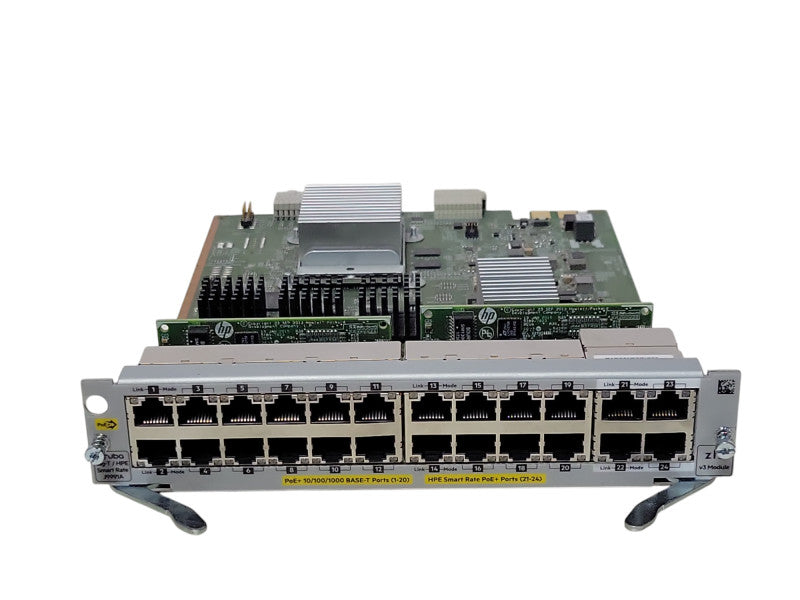 HPE/Aruba J9991A 20-port Gig-E PoE+ 4-port 1/2.5/5/XGT zl2 v3 Module _