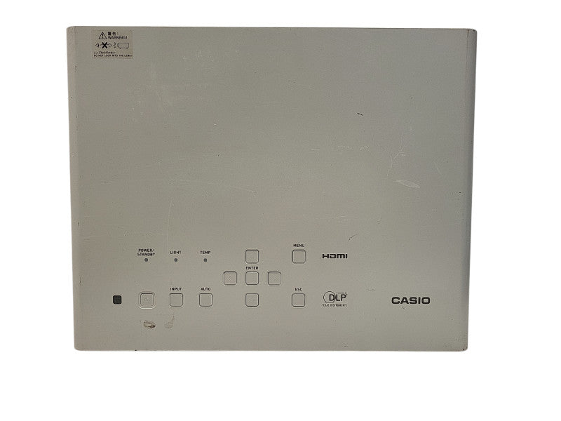 CASIO XJ-M250 Laser and LED Hybrid Projector 2505 Hours No remote $