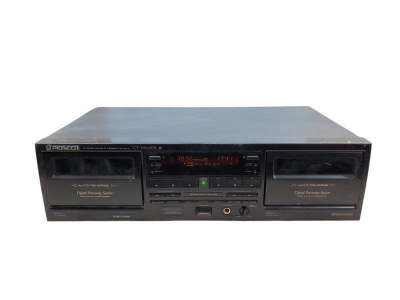 Pioneer CT-W616DR | Stereo Double Cassette Deck | *READ*