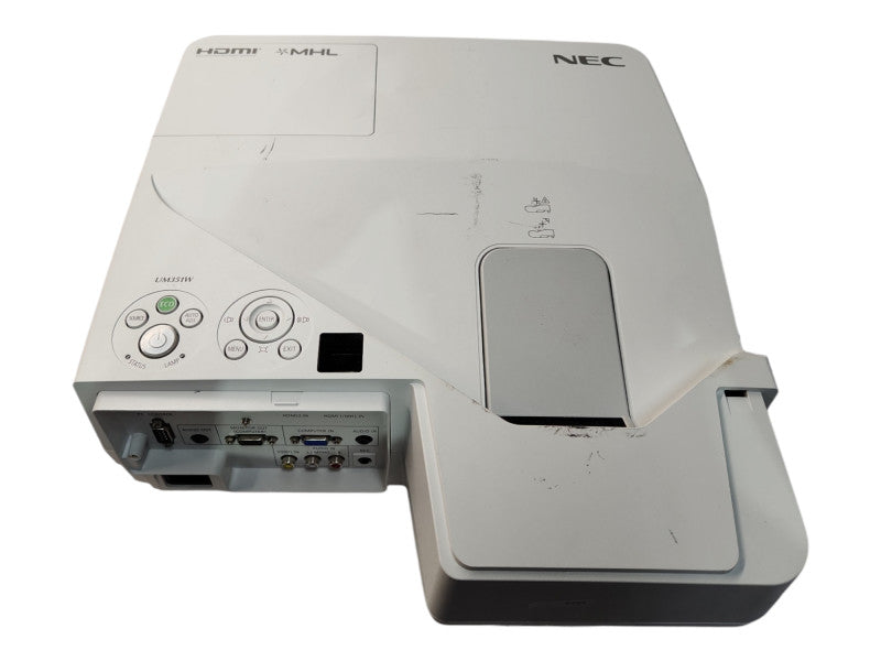 NEC NP-UM351W WXGA UST 3500 Lumen Projector, Lamp Hour: 1022Hrs