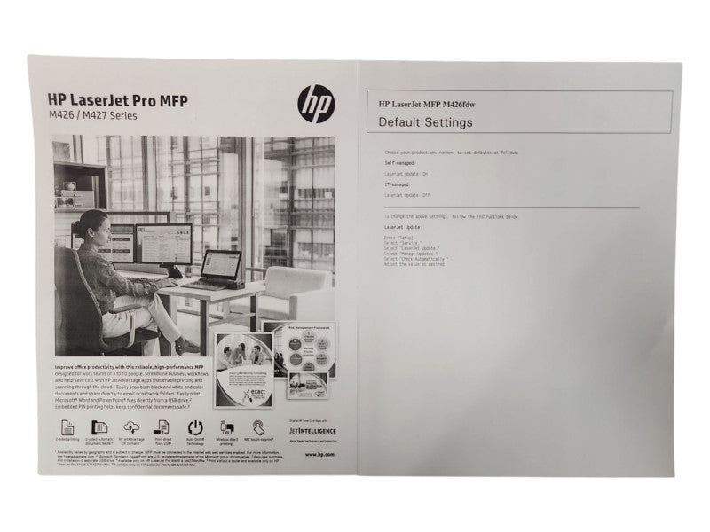 HP LaserJet Pro MFP M426FDW WiFi ALL-IN-ONE Printer w/ 80% Toner