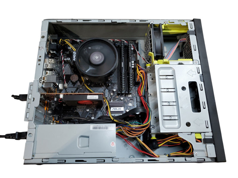 Custom Desktop SFF Asus Prime B450M-A Ryzen 5-3400G 3.70GHz 16Gb Ram No HDD