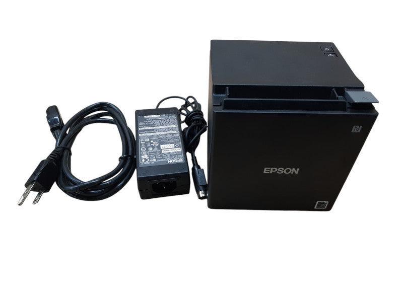 Epson TM-M30ii Thermal POS Receipt Printer w/ AC Power Adapter Cable