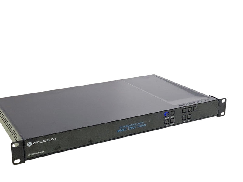 Atlona AT-UHD-PRO3-44M 4k 4x4 HDMi HDBaseT Matrix Switcher, READ _