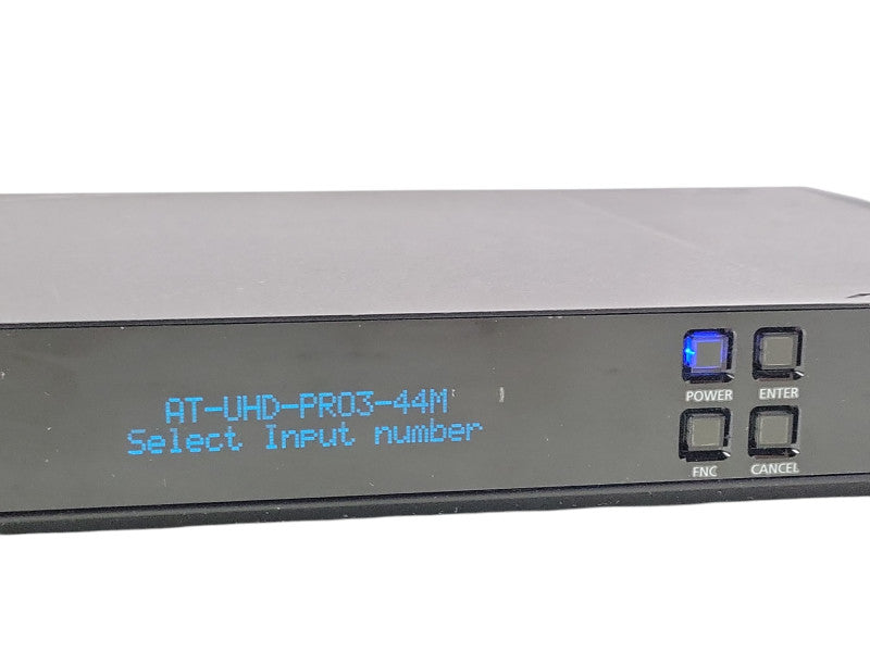 Atlona AT-UHD-PRO3-44M 4k 4x4 HDMi HDBaseT Matrix Switcher, READ _
