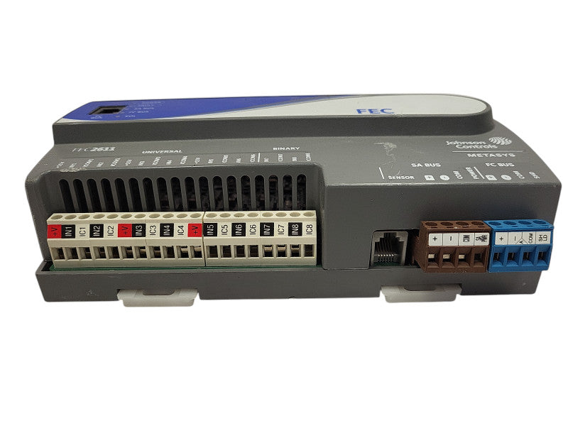 JOHNSON CONTROLS FIELD EQUIPMENT CONTROLLER MS-FEC2611-0ET 24VAC REV. D READ $