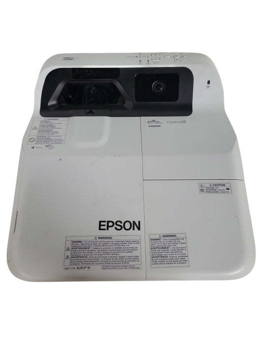Epson BrightLink 685Wi Ultra Short Throw Projector 1033 Lamp Hours !