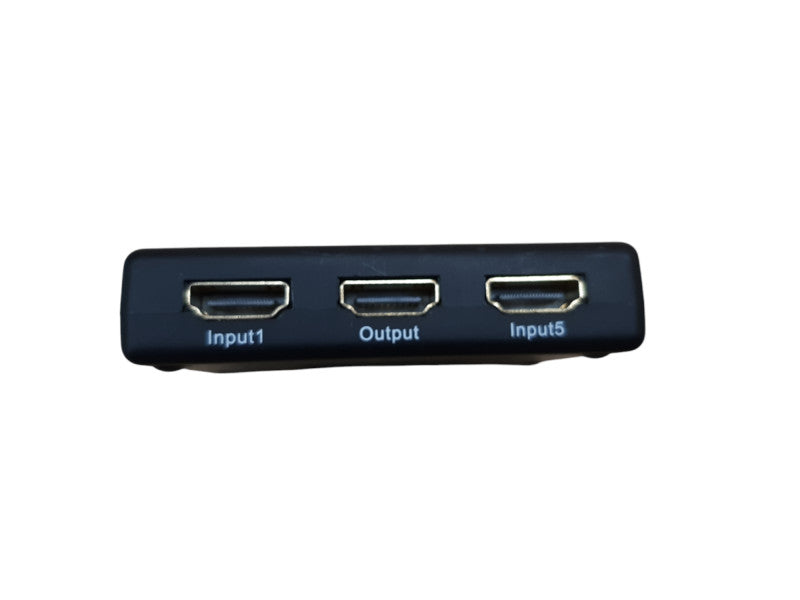 HDMI Switcher, 1 Output, 5 Input, w/ Power Adapter