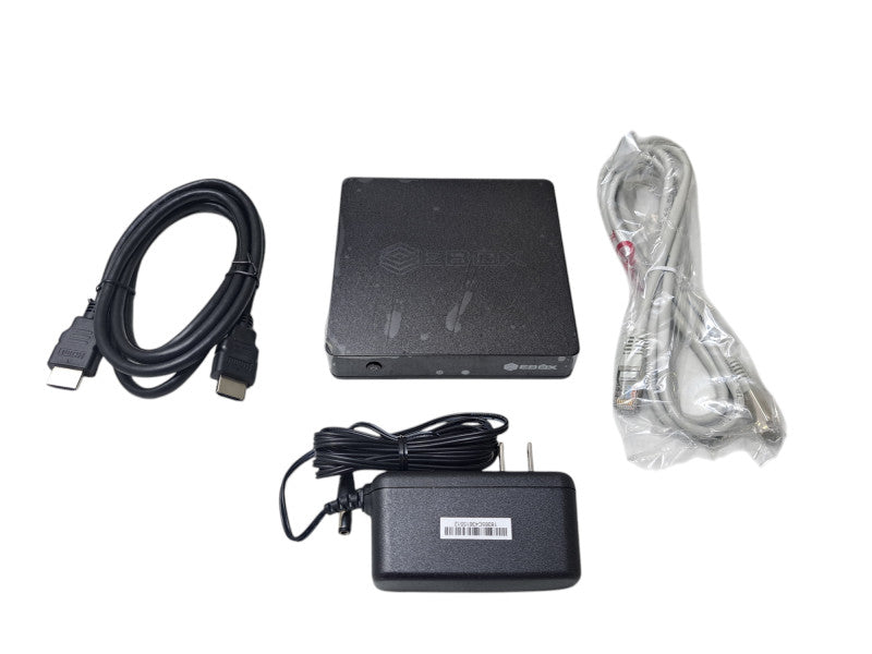 EBOX Android TV Box SageCom DIW387 w/ Power Adapter, LAN & HDMI *READ*