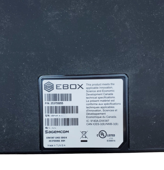 EBOX DIW387 UHD Android TV | Open Box