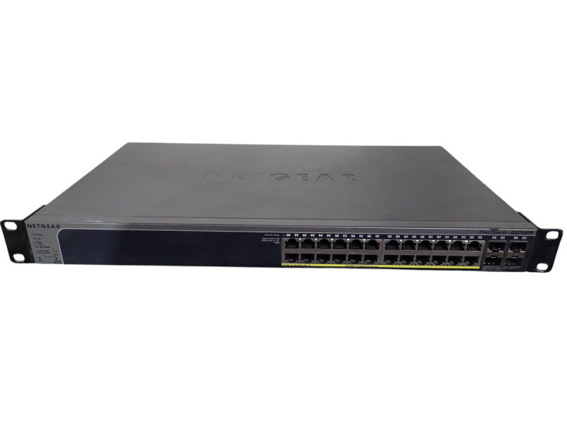 NetGear ProSafe GS728TP | 24-Port Gigabit PoE Smart Switch w/ 4x SFP !