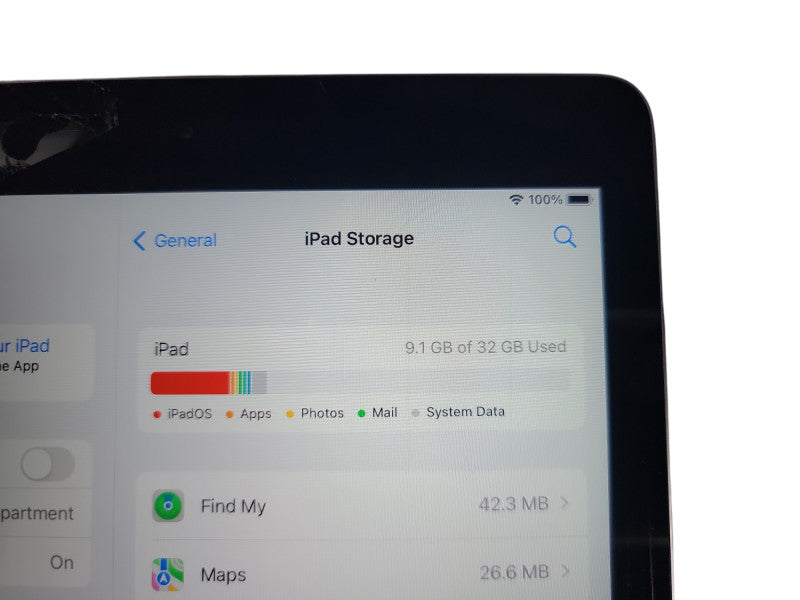 Apple iPad 5th Gen - 32GB - Space Gray [A1822 | Read] (